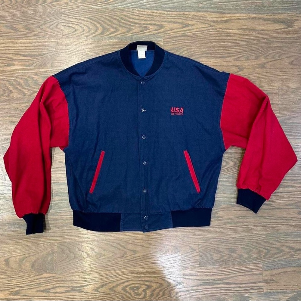 Vintage USA Network Varsity Jacket
